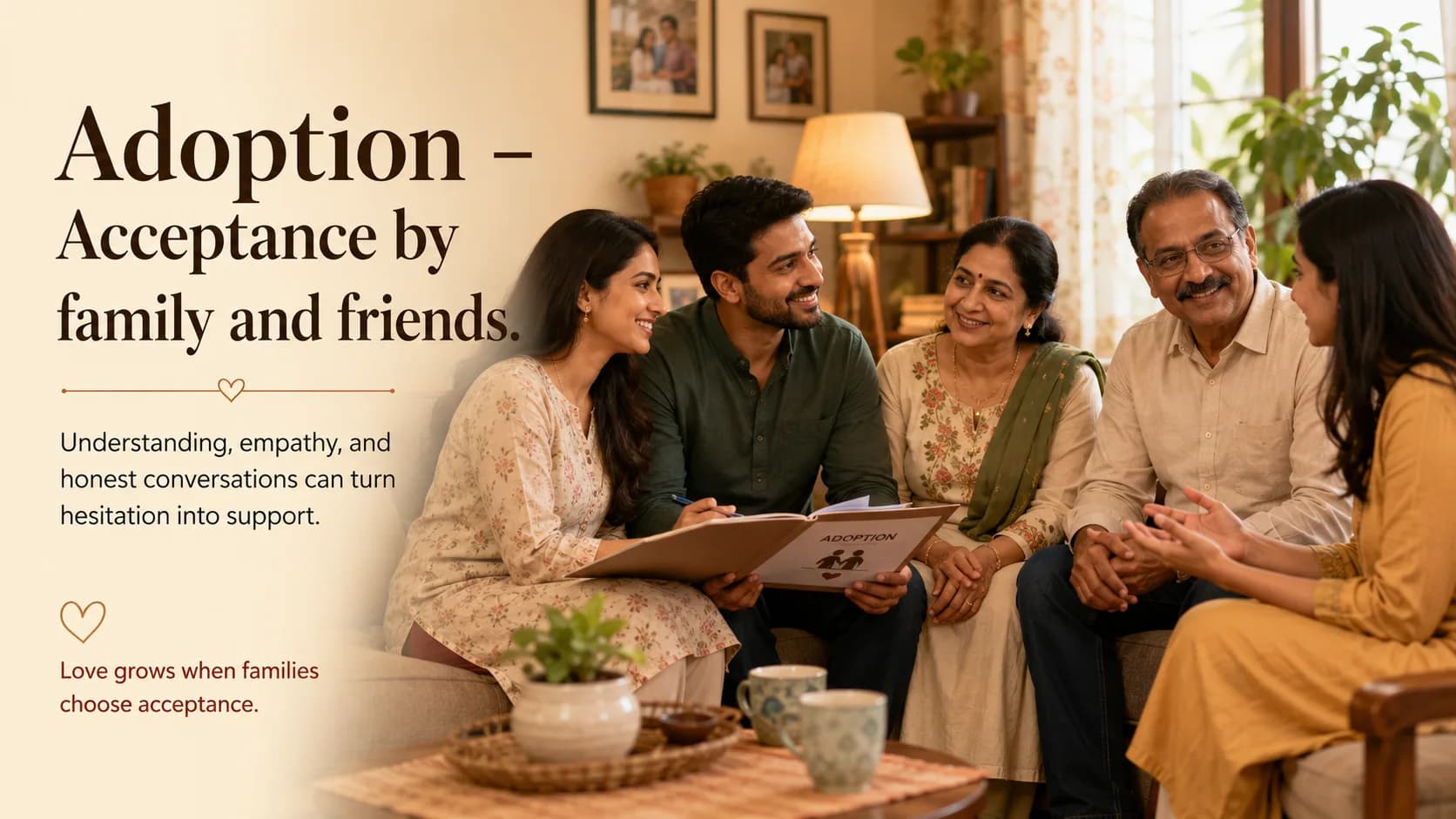 Adoption – Acceptance by family and friends.